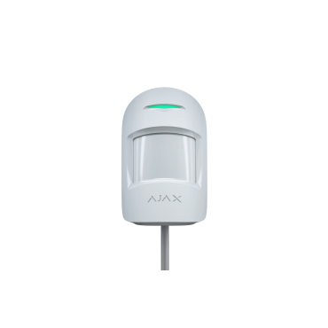 AJAX MotionProtect Plus Fibra - Détecteur de mouvement avec capteur micro-ondes Blanc