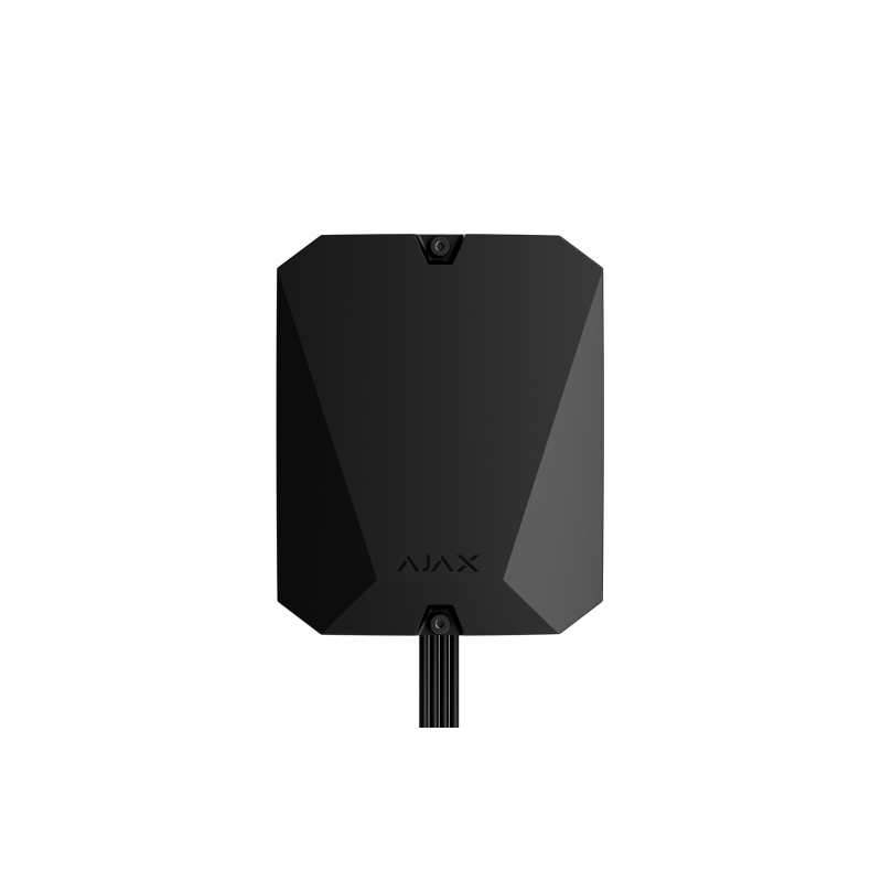 AJAX Multitransmitter Fibra - module d'extension de bus pour l'intégration d'appareils dans le système de sécurité AJAX Noir
