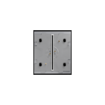 AJAX CenterButton - Bouton central pour interrupteur simple/inverseur noir