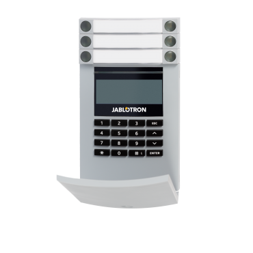 Funk- Zugangsmodul mit LCD Display, Tastatur und RFID- Lesegerät - Anthrazit