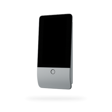 Bus-Touchscreen mit RFID-Lesegerät - Grau