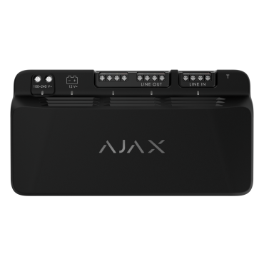 AJAX LineSupply (45 W) Fibra - Schwarz