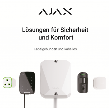 AJAX Leaflet - Brochure allemand
