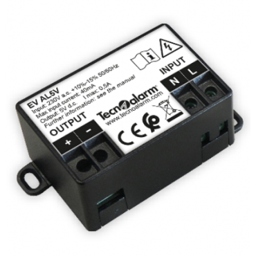 Alimentation supplémentaire 0,5A-5V