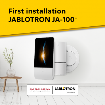 JABLOTRON 100+ - Première mise en service à Egerkingen