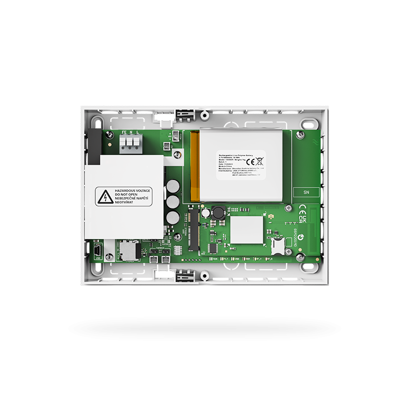 Centrale avec module radio et appareil de transmission 4G