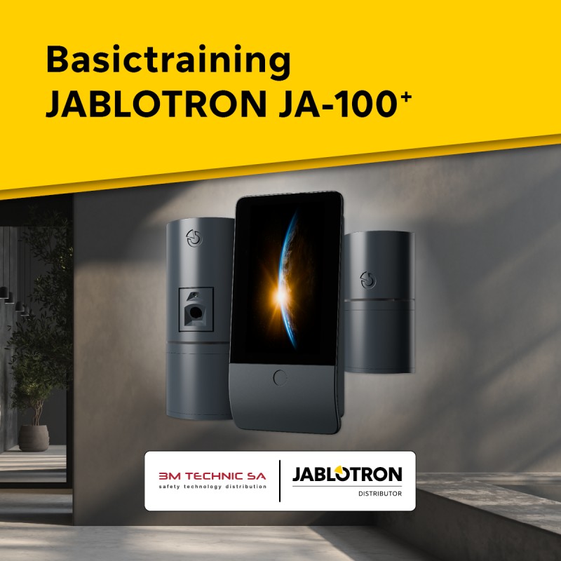 FORMATION DE BASE JABLOTRON 100+ à NEUCHTEL (Marin)