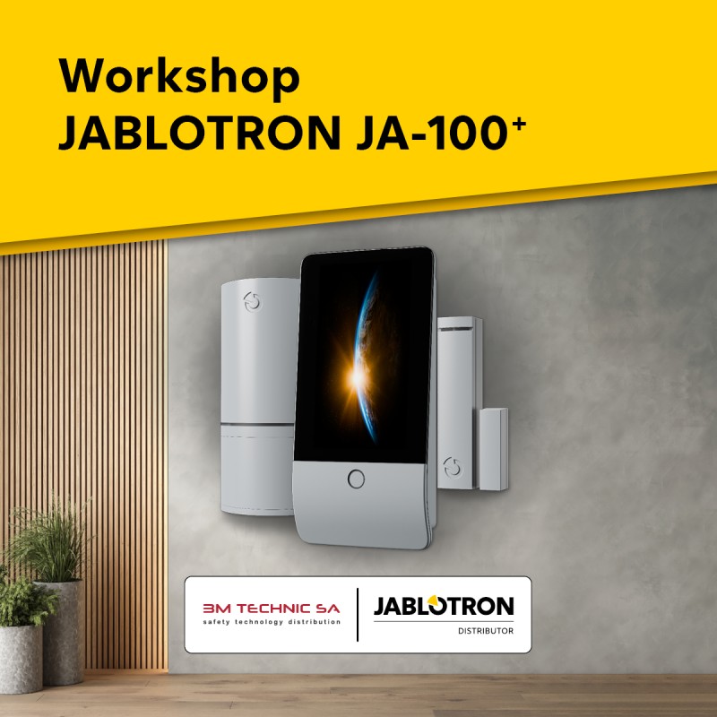 FORMATION DE BASE JABLOTRON 100+ à NEUCHATEL (MARIN)