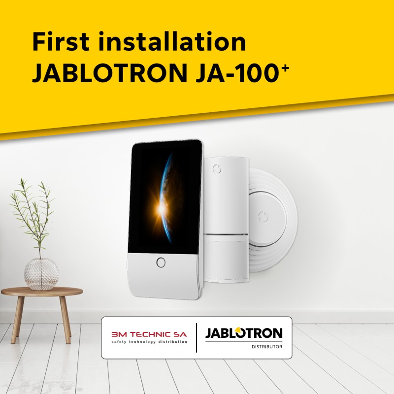 JABLOTRON 100+ - Erstinbetriebnahme in Neuchatel (Marin)