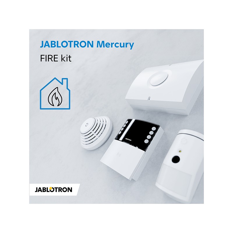 JABLOTRON Mercury Starter Kit - Fire inkl. BAT-3V7-5000