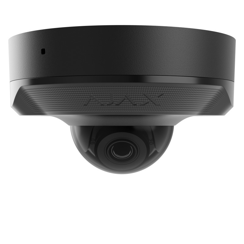 AJAX DomeCam Mini (8 Mp/4 mm) - Caméra IP filaire Noir